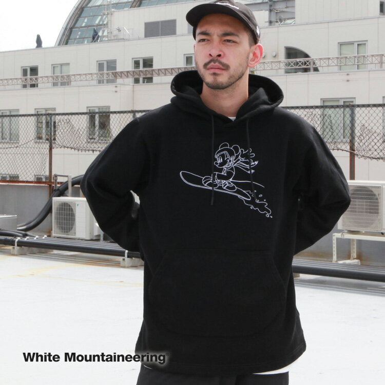 ۥ磻ȥޥƥ˥ White Mountaineering åȥѡ WM / DISNEY HOODIE