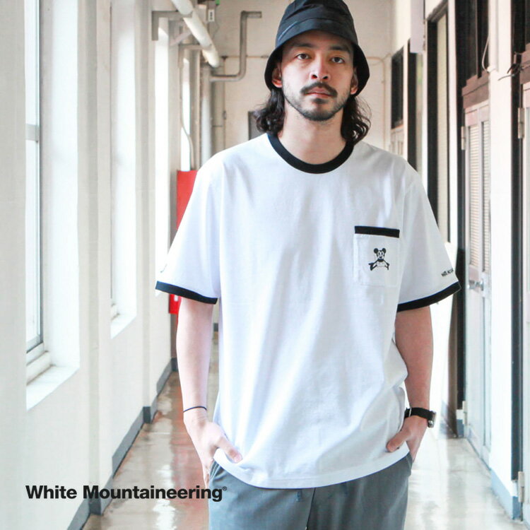 ۥ磻ȥޥƥ˥ White Mountaineering T WM POCKET RINGER T-SHIRT/DISNE...