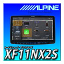 XF11NX2S アルパイン(ALPINE) 11インチカーナビ 1DINフローティングビッグX11 ワイヤレスAppleCarPlay/AndroidAuto/Buletooth(DVDメカレスモデル)