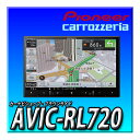 AVIC-RL720 8インチ 楽ナビ 無料地図更新 フルセグ DVD CD Bluetooth S ...