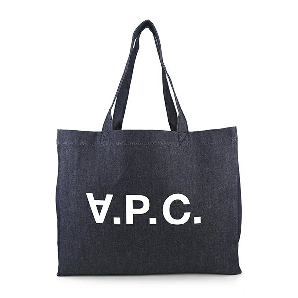 【最大5,000円OFFクーポン対象】アーペーセー トートバッグ A.P.C. ダニエラ COCSX M61446 IAI ユニセックス ブルー系 青 ホワイト 白