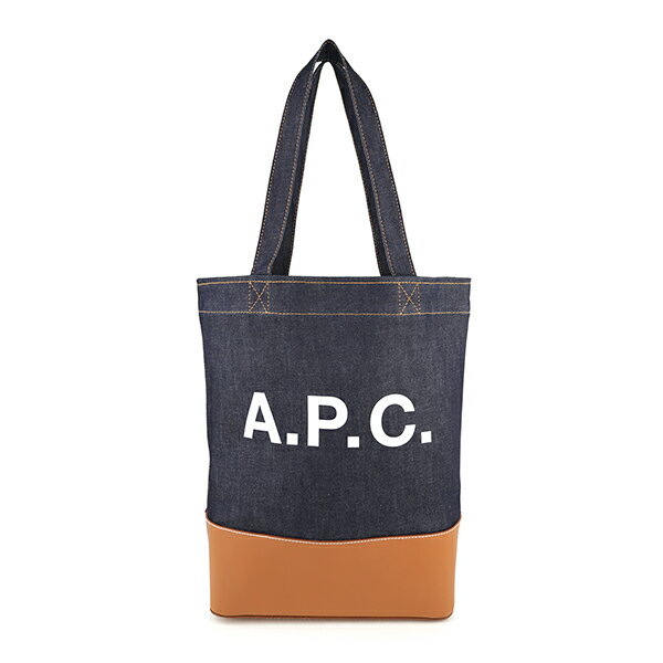 【最大5,000円OFFクーポン】アーペーセー トートバッグ A.P.C. アクセル CODDP M61444 CAF ユニセックス ブルー系 青 ブラウン 茶のサムネイル