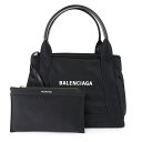 【最大5,000円OFFクーポン対象】バレンシアガ トートバッグ BALENCIAGA ネイビー カバス 3399332 10K4 1090 ユニセックス ブラ...