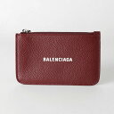 【1,000円OFF クーポン配布中】バレンシアガ カードケース BALENCIAGA キャッシュ 637130 1IZI3 6091 ユニセックス ワインレッ...