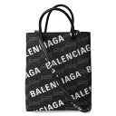 【P5倍5/9 20:00～5/10まで さらに最大5000円クーポン対象】バレンシアガ トートバッグ BALENCIAGA シグネチャー 693805 2AAHZ 1060 ユニセックス ブラック 黒