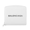 【10%OFF楽天スーパーSALE対象】バレンシアガ 2つ折り財布 BALENCIAGA 490618 DLQ4N 9060 財布 エブリデイ EVERYDAY ZIP AROUND BILLFOLD レディース WHITE/BLACK(ホワイト/ブラック) ホワイト 白【 送料無料】【当店通常価格 49800円】