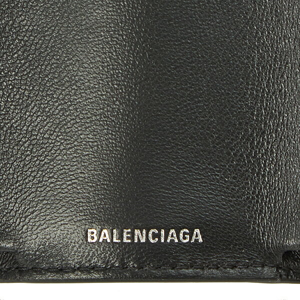 【楽天市場】バレンシアガ 3つ折り財布 BALENCIAGA 505055 DLQHN 1064 エブリデイ ユニセックス ブラック 黒