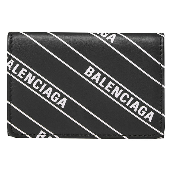 バレンシアガ 財布（レディース） 【最大5,000円OFFクーポン】バレンシアガ 3つ折り財布 BALENCIAGA エブリデイ 551974 0HIO7 1090 ユニセックス ブラック 黒