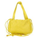 【GWスペシャル★最大10,000円OFFクーポンあり】ボッテガヴェネタ ハンドバッグ BOTTEGA VENETA イントレチャート SMALL THE BULB HANDBAG 651811 V08Z1 7130 レディース イエロー 黄