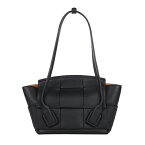 【max5000円引きクーポン4/2 14:00まで】ボッテガヴェネタ ハンドバッグ BOTTEGA VENETA マキシイントレチャート SMALL THE ARCO アルコ 575943 VCP11 8803 レディース ブラック 黒