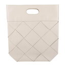 【最大5,000円OFFクーポン対象】ボッテガヴェネタ トートバッグ BOTTEGA VENETA イントレチャート LEATHER WOVEN SLIP SM...