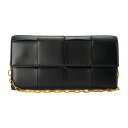 【P5倍11/1〜11/3 23:59まで★さらに1,000円OFFクーポン】ボッテガヴェネタ 長財布 BOTTEGA VENETA マキシイントレチャート レザーチェーン ウォレット 742098 VCQC4 8425 メンズ ブラック 黒(4)