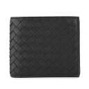 【最大3000円OFFクーポン★5/17(月)14:00まで】ボッテガヴェネタ 2つ折り財布 BOTTEGA VENETA 113993 V4651 1000 財布 イントレチャート INTRECCIATO バイフォールドウォレット メンズ NERO(ネロ) ブラック 黒【 送料無料】