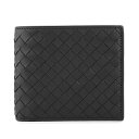 【最大3000円OFFクーポン★5/17(月)14:00まで】ボッテガヴェネタ 2つ折り財布 BOTTEGA VENETA 193642 V4651 1000 財布 イントレチャート INTRECCIATO バイフォールドウォレット メンズ NERO(ネロ) ブラック 黒【 送料無料】
