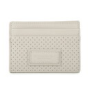 【最大3000円OFFクーポン★5/17(月)14:00まで】ボッテガヴェネタ カードケース BOTTEGA VENETA 551811 VQ12C 1909 ブランド小物 パーフォレイテッド レザー PERFORATED LEATHER カードホルダー ユニセックス BIANCO MIST(ビアンコミスト) アイボリー系 白【 送料無料】