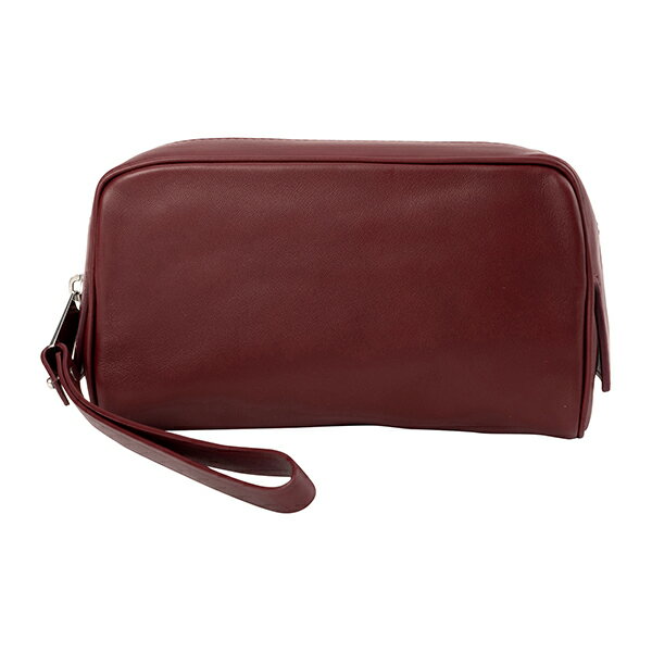 ボッテガヴェネタ 【10%OFF★楽天スーパーSALE対象】ボッテガヴェネタ ポーチ BOTTEGA VENETA レザー MIDIUM TOILETRY CASE 575557 VBIUO 6337 ユニセックス ワインレッド