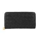 【最大3000円OFFクーポン★5/17(月)14:00まで】ボッテガヴェネタ 長財布(ラウンドファスナー) BOTTEGA VENETA 608051 VCPP2 8648 財布 イントレチャート INTRECCIATO ジップアラウンドウォレット ユニセックス NERO(ネロ) ブラック 黒【 送料無料】