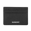 【ポイント5倍＆1000円OFFクーポン1/16 14:00まで】バーバリー カードケース BURBERRY グレイニーレザー 8014662 A1189 メンズ ブラック 黒