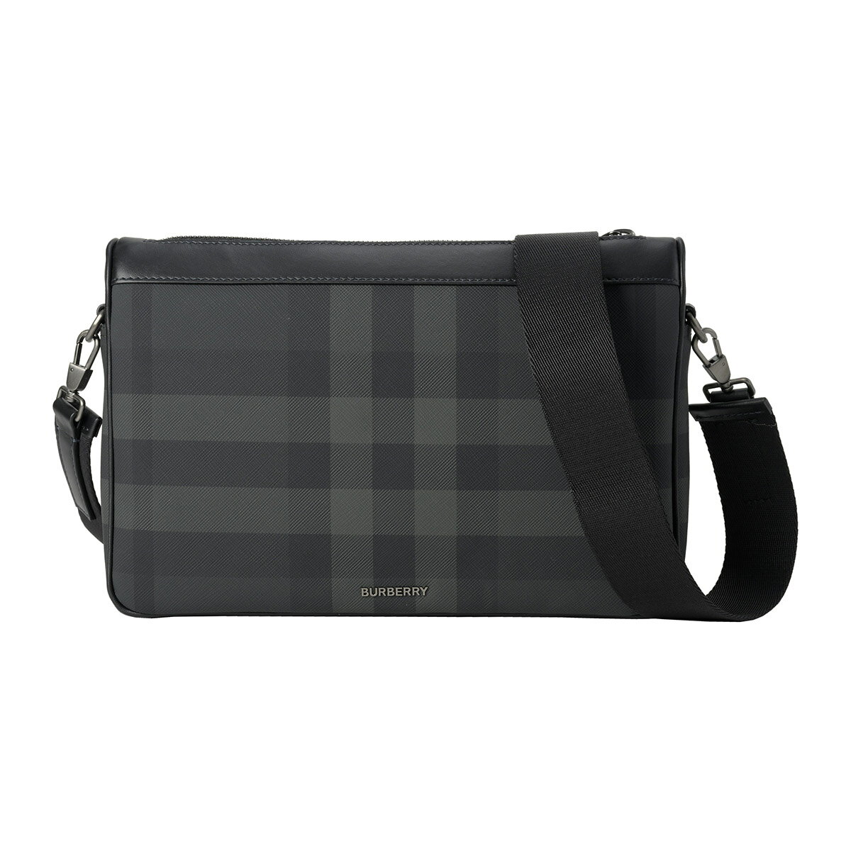 ショルダーバッグ 【最大5,000円OFFクーポン】バーバリー ショルダーバッグ BURBERRY チャコールチェック 8069787 A8800 メンズ チャコールグレー 灰色