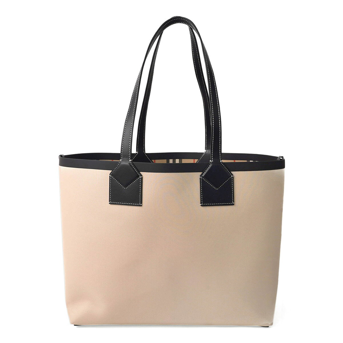 バーバリー トートバッグ BURBERRY ラベルプリント 8063121 A1435 レディース ベージュ 1万円以上で1,0 brstring-10109465 ブランドストリートリング サンプル画像2