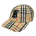 【P5倍★10/14 20:00〜10/15 23:59まで!さらに最大5,000OFFクーポン】バーバリー キャップ BURBERRY モノグラムモチーフ ヴ...