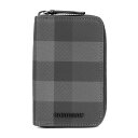 【P5倍8/10〜8/11 01:59まで★さらに最大5,000円OFFクーポン】バーバリー カードケース BURBERRY チャコールチェック&レザー 807...