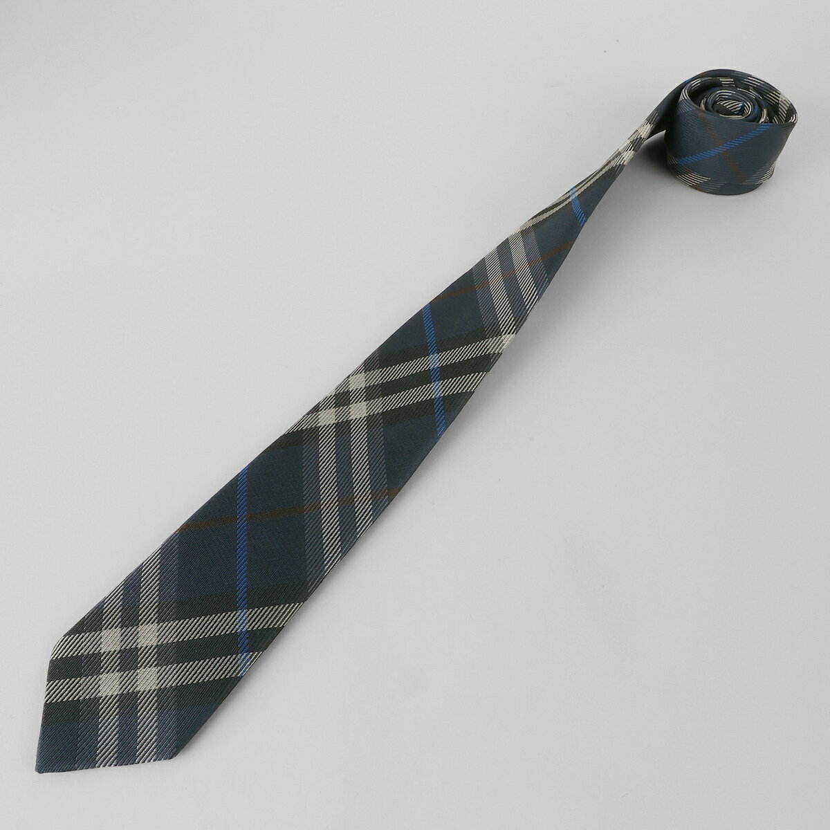 バーバリー ネクタイ BURBERRY マンストン 8121592 C4060メンズ ネイビー 紺 brstring-10115128 ブランドストリートリング サンプル画像3