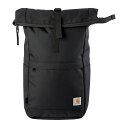 【P5倍6/4 20:00〜6/5★さらに1,500円OFFスーパーSALEクーポン対象】カーハート リュックサック Carhartt ウィップ I029500 Sootユニセックス ブラック 黒(4)