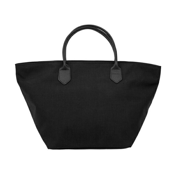 【最大3000円OFFクーポン配布中★9/16(水)14：00まで】エルベ シャプリエ トートバッグ Herve Chapelier 1407C 09 バッグ レザーハンドル LEATHER HANDLE 舟型トートM レディース NOIR(ノワール) ブラック 黒【 送料無料】