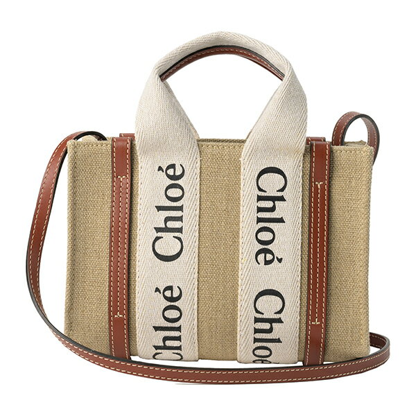 クロエ バッグ 【最大5,000円OFFクーポン対象】クロエ ショルダーバッグ Chloe ウッディ CHC22AP237I26 90U レディース ベージュ ブラウン