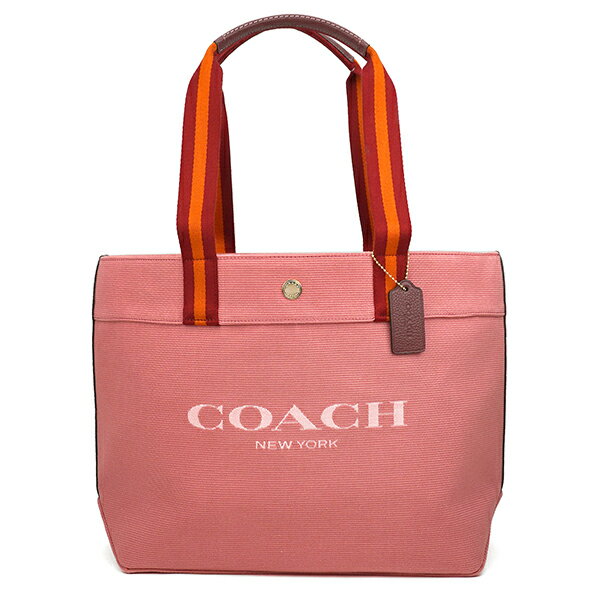 トライベッカ 【P5倍5/20限定さらに最大5,000円OFFクーポン】コーチ トートバッグ COACH コーチプリント C8293 IMTVT レディース ピンク レッド ゴールド