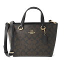 【10%OFF★楽天スーパーSALE対象!】コーチ ショルダーバッグ COACH シグネチャー CA613 IMAA8 レディース ブラウン 茶 ブラック 黒【当店通常価格 26,800円】