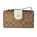 【P5倍7/10限定★さらに1万円で1500円OFF最大3万円OFFクーポン】コーチ アウトレット 長財布 COACH OUTLET シグネチャー カラーブロック C2874 SVV7Q レディース ブラウン系 茶