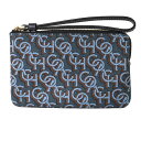 【10%OFF★楽天スーパーSALE対象!】コーチ ポーチ COACH シグネチャー モノグラム CF548 IMNAV レディース ネイビー 紺【当店通常価格 7,800円】