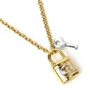 【10%OFF★楽天スーパーSALE対象!】コーチ ネックレス COACH パドロック CD857 A31 レディース ゴールド 金【当店通常価格 13,800円】