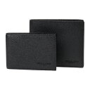 コーチ アウトレット 2つ折り財布 COACH OUTLET クロスグレイン CR899 BLKメンズ ブラック 黒