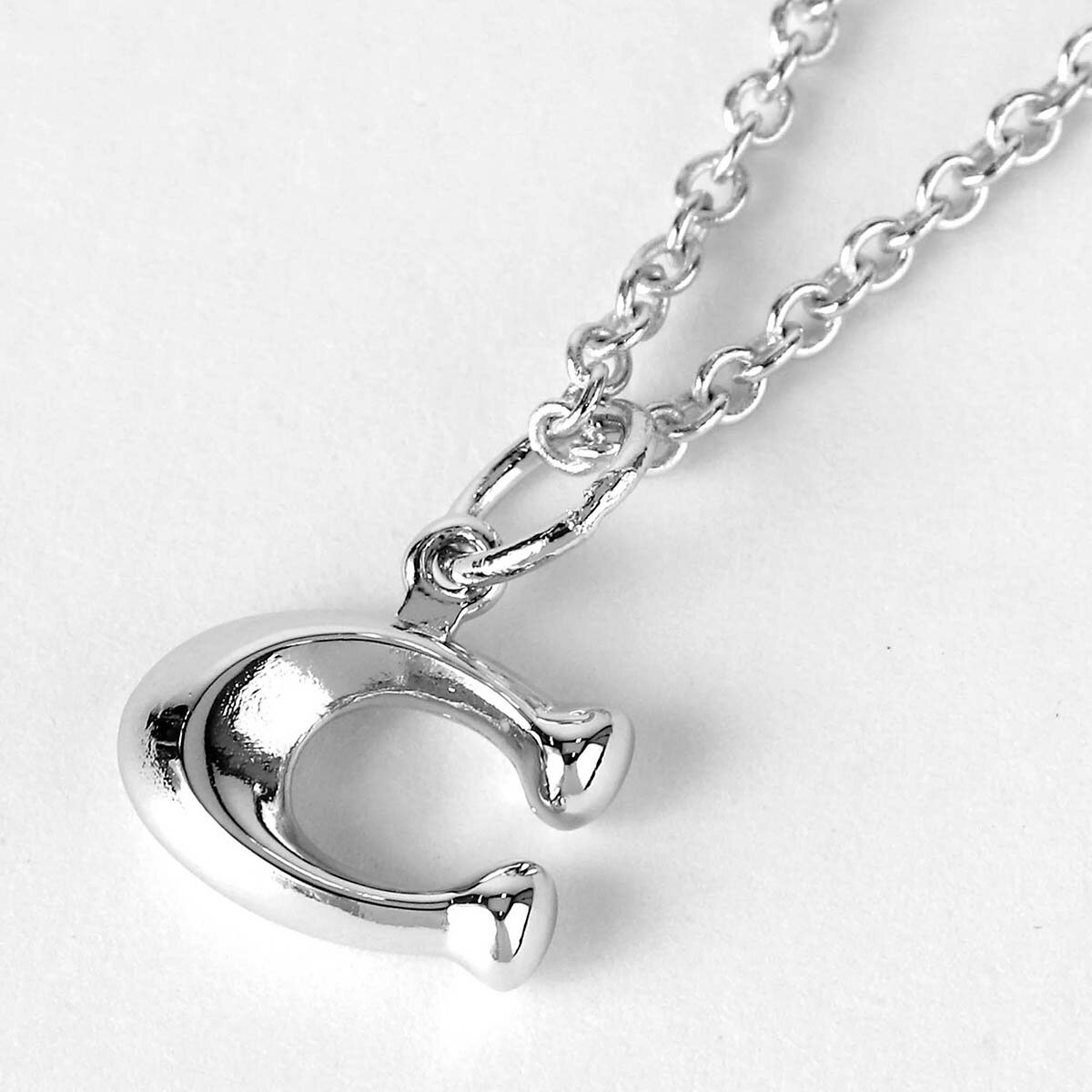 樂天商城 - コーチ ネックレス COACH シグネチャー 335949RHO030 レディース シルバー 銀【P5倍★4/14 20:00〜4/15 23:59まで！さらに1万円で1,000円OFF★最大5,000円OFFクーポン配布中】