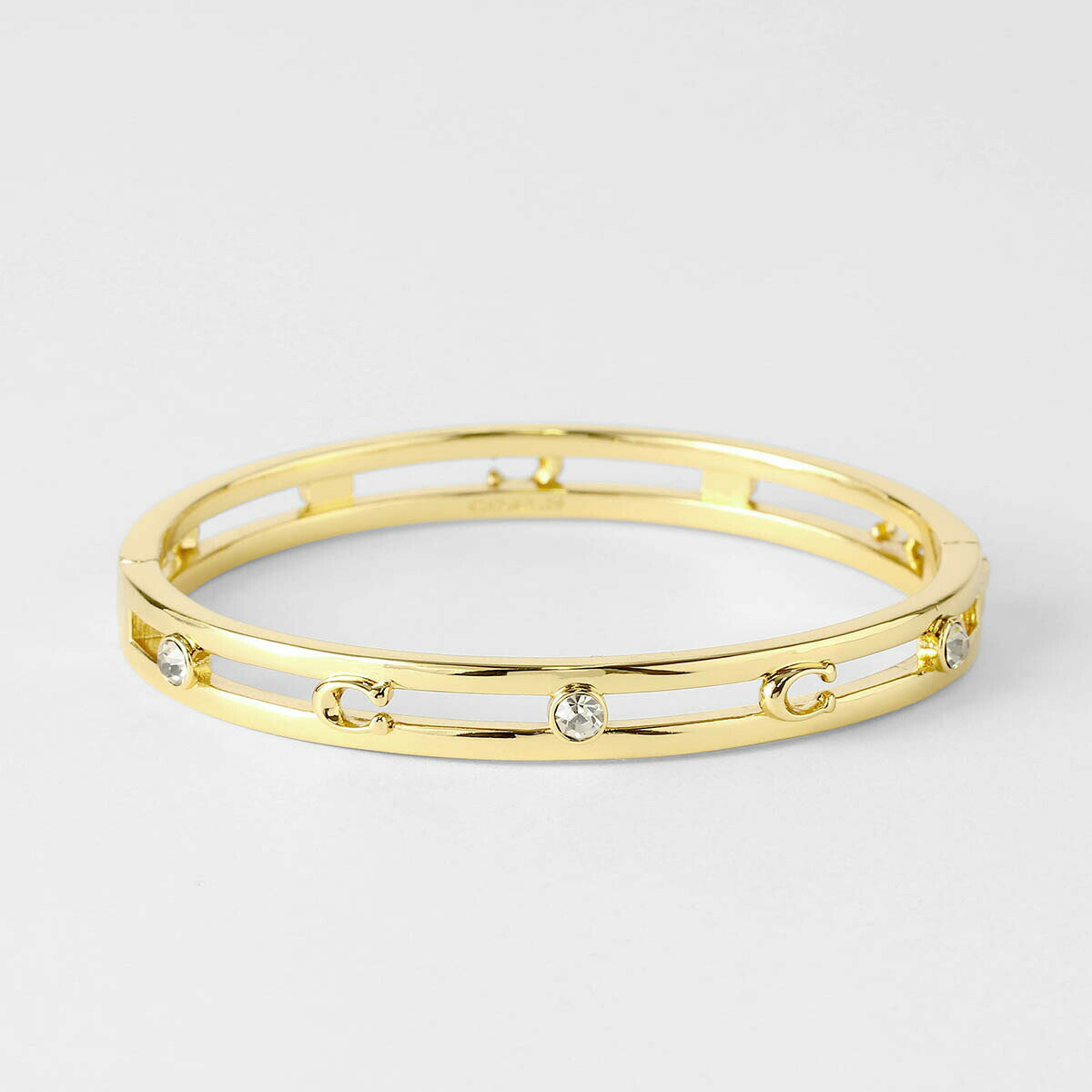 Rakuten - コーチ ブレスレット COACH ペグド シグネチャー 506208 GLD710 レディース ゴールド 金【P5倍★4/14 20:00〜4/15 23:59まで！さらに1万円で1,000円OFF★最大5,000円OFFクーポン配布中】