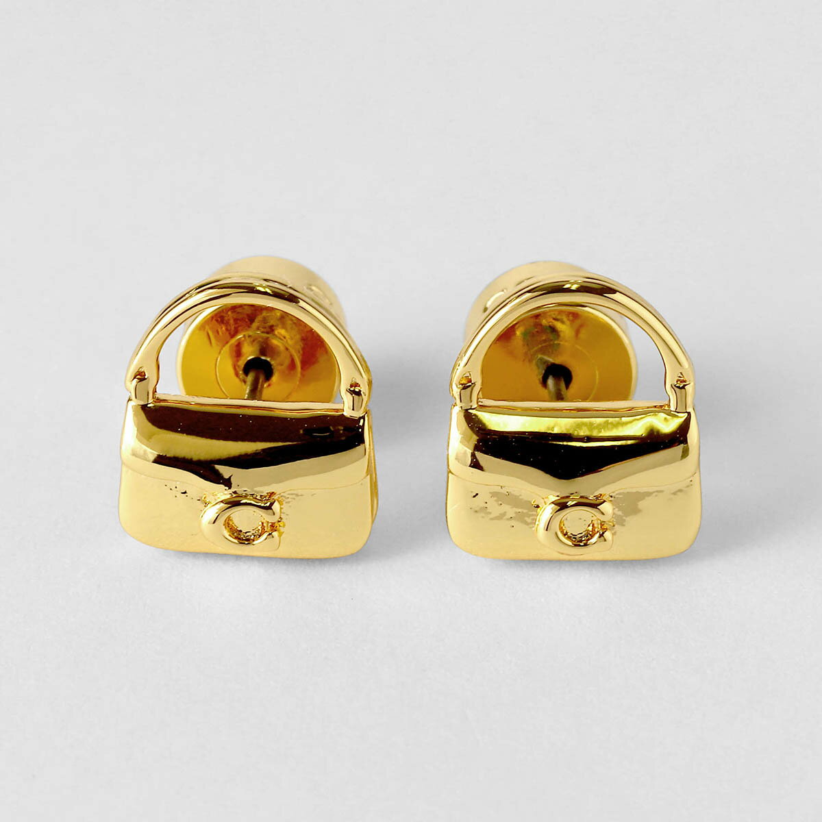 コーチ ピアス COACH シグネチャー ハンドバッグチャーム 527579 GLD710 レディース ゴールド 金