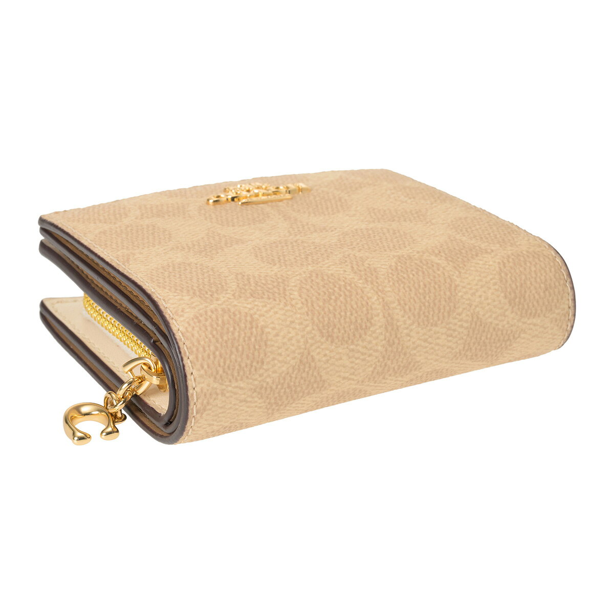 コーチ アウトレット 2つ折り財布 COACH OUTLET シグネチャー キャンバス CW789 IMXDM レディース ライトベージュ【1万円以上で1,000円OFF★最大5,000円OFFクーポン配布中】 brstring-10112136 ブランドストリートリング サンプル画像3