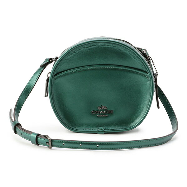 【1万円以上で500円OFFクーポン★8/4(水)14：00まで】コーチ アウトレット ショルダーバッグ COACH OUTLET F29794 QBGN9 バッグ キャンティーン CANTEEN クロスボディー レディース METALLIC GREEN メタリックグリーン【 アウトレット 送料無料】