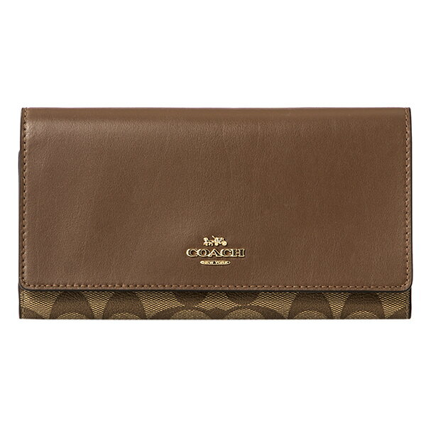 コーチ 長財布 COACH シグネチャー F88024 IME74 レディース ブラウン 茶色のサムネイル