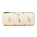 【P5倍7/15限定★さらに最大5,000円OFFクーポン配布中】コーチ アウトレット ポーチ COACH OUTLET リップスティック プリント C2926 IMCAH レディース ホワイト 白
