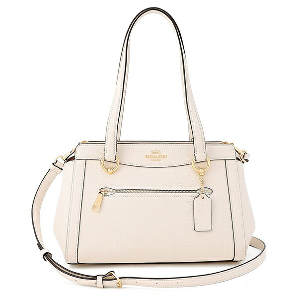 コーチ ハンドバッグ COACH グロスグレイン C2852 IMCHK レディース ホワイト 白のサムネイル