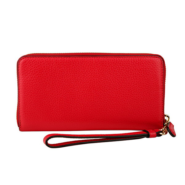 史上最も激安 最大3000円offクーポン 6 23 水 14 00まで コーチ アウトレット 長財布 ラウンドファスナー Coach Outlet 6643 Imorp 財布 ぺブルドレザー Pebbled Leather アコーディオン ジップ ウォレット レディース Carnation カーネーション レッド 赤