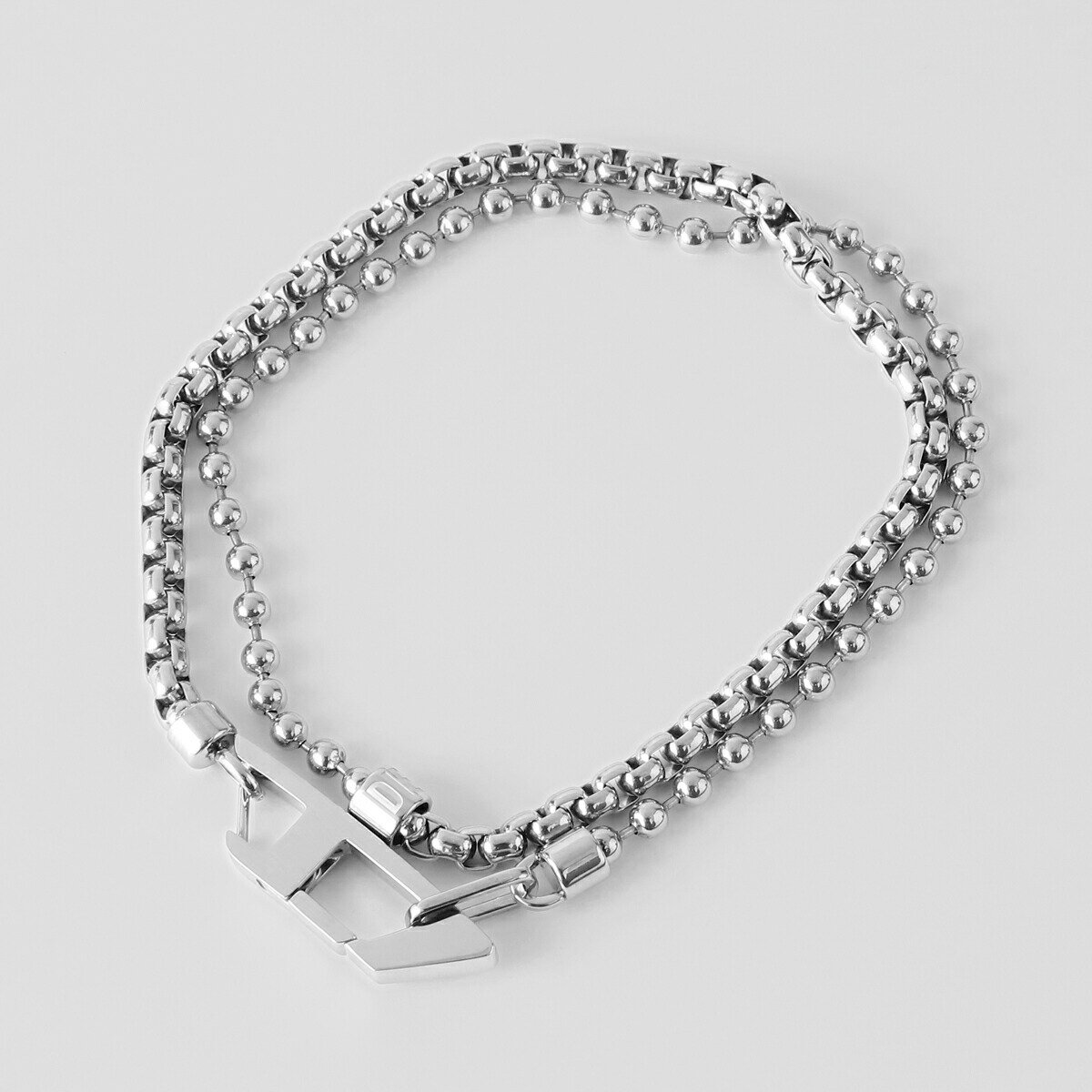 樂天商城 - ディーゼル ブレスレット DIESEL スチール DX1473040 ユニセックス シルバー 銀【P5倍★4/14 20:00〜4/15 23:59まで！さらに1万円で1,000円OFF★最大5,000円OFFクーポン配布中】