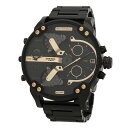 【3000円OFFクーポン対象★ブラックフライデー】ディーゼル 腕時計 DIESEL ミスター ダディ DZ7435 メンズ ブラック 黒