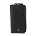 【10%OFF楽天スーパーSALE対象】ダンヒル キーケース dunhill 18F220ZCA001 DU18F220ZCA001 ブランド小物 カドガン CADOGAN ジップアラウンドキーケース メンズ BLACK ブラック 黒【 送料無料】【当店通常価格 24800円】