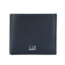 【GWスペシャル★最大10,000円OFFクーポンあり】ダンヒル 2つ折り財布 dunhill デューク ファインレザー DU20F2320GS 410 メンズ ダークネイビー 濃紺