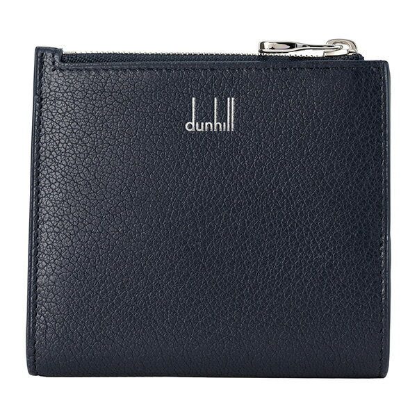 ダンヒル 二つ折り財布（男性向け） 【10%OFF★楽天スーパーSALE対象】ダンヒル 2つ折り財布 dunhill デューク ファインレザー DU23R2489GS 410 メンズ ネイビー 紺